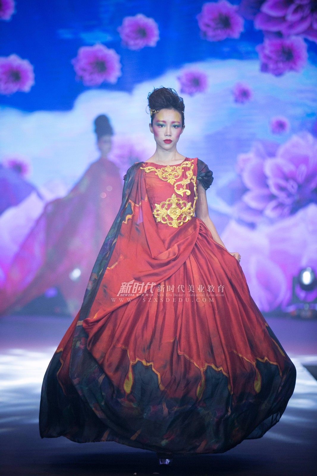 色诱东方时尚化妆造型发布会引爆中国美丽峰会新时代美业盛典